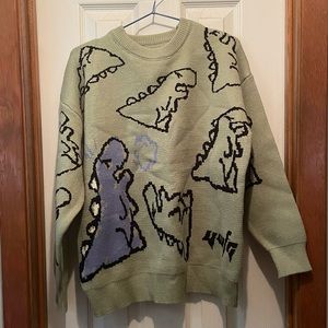 Men’s Dinosaur Sweater (worn once) - size XL/XXL
